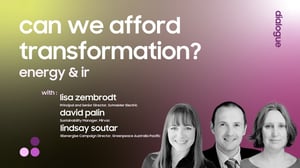 Dialogue: Can we afford transformation? Part One